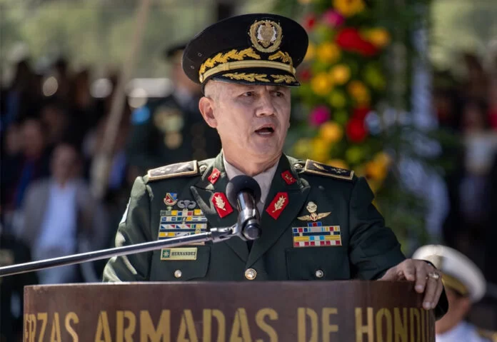 El norte de Honduras está en la Constitución, dice nuevo jefe de FFAA tras asumir el cargo