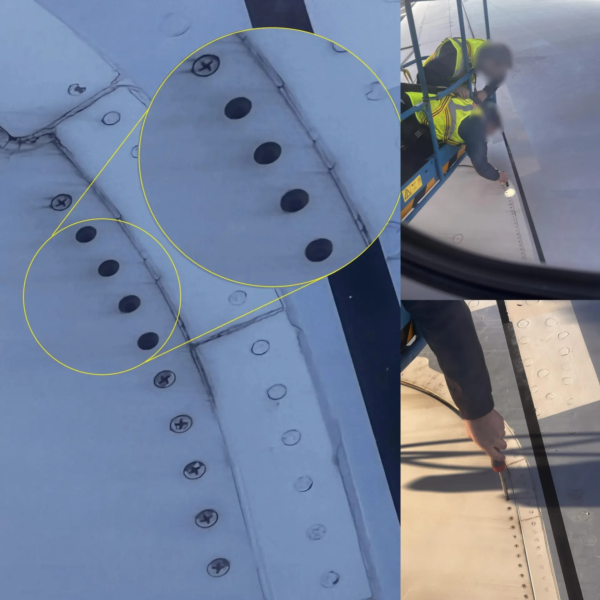 Un vuelo de Virgin Atlantic con destino a Nueva York fue cancelado momentos antes del despegue cuando un pasajero alarmado dijo que vio que faltaban varios tornillos en el ala del avión