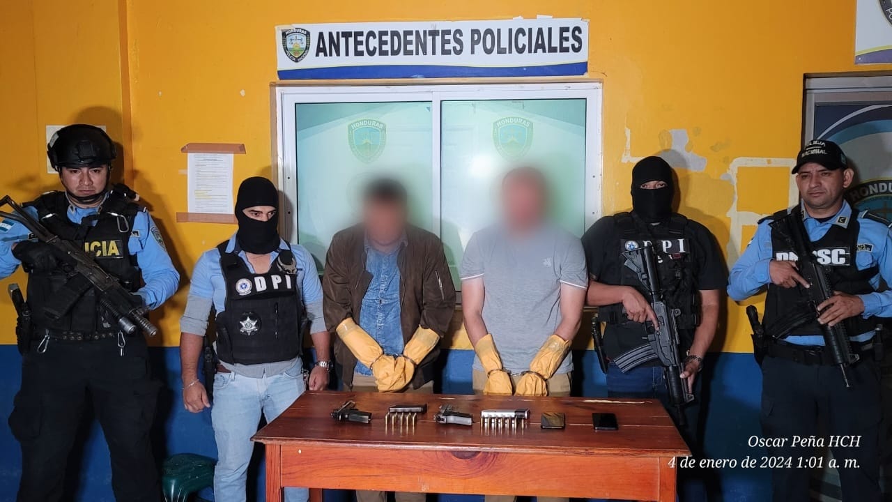 En flagrancia Policía Nacional arresta a homicidas de una fémina en Santa Rosa de Copán