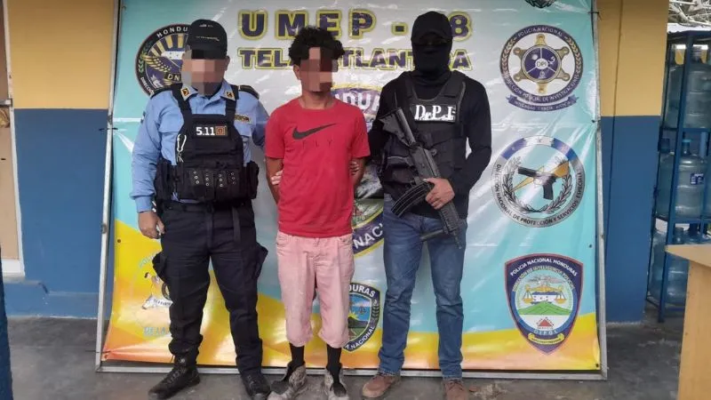 Capturan a supuesto asesino de vendedora en Mezapa, Atlántida