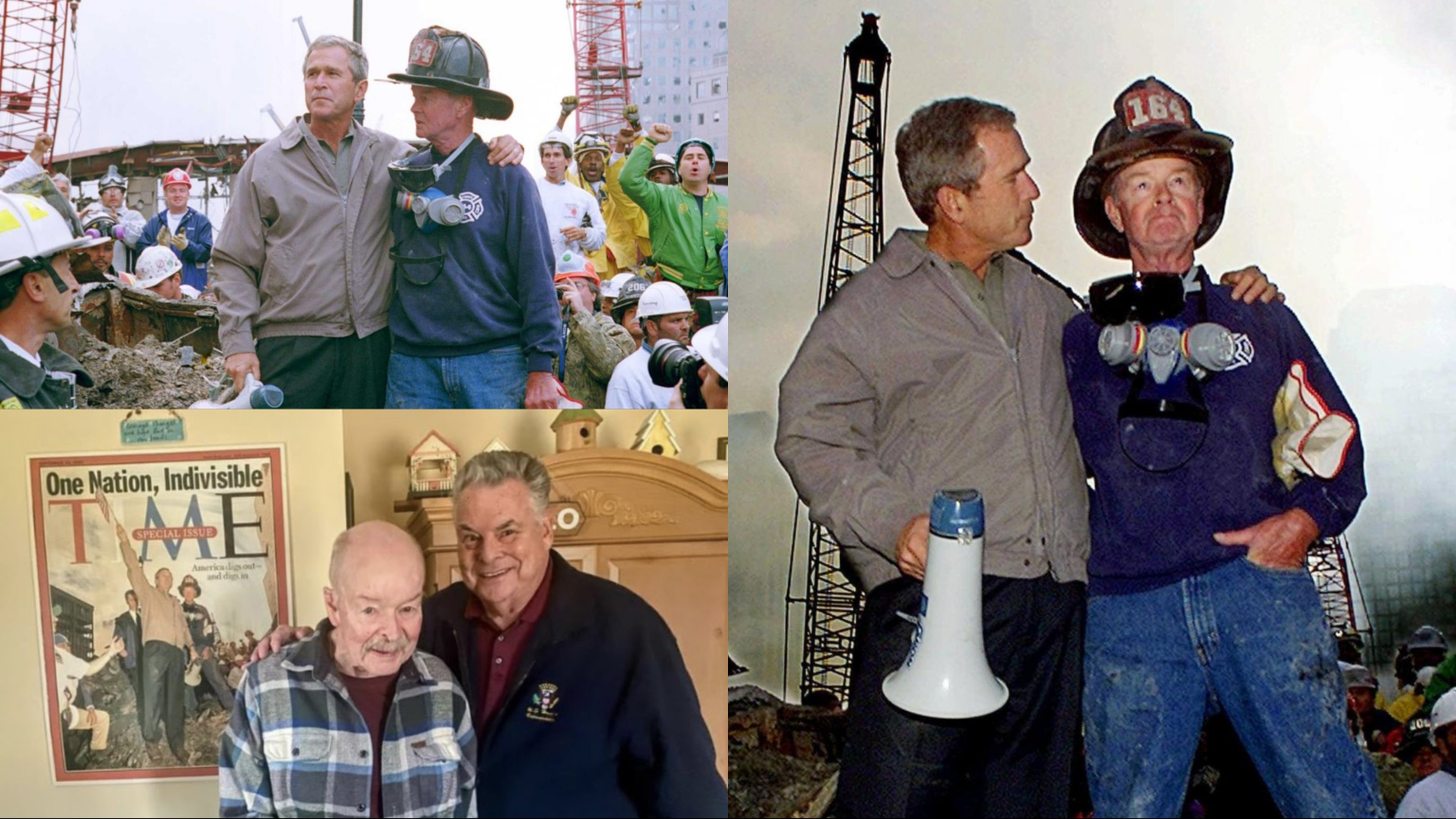 Muere el bombero del 11 de septiembre que estaba junto a George W. Bush en la icónica foto de la Zona Cero