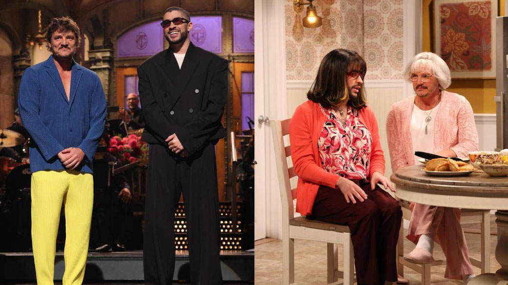 Bad Bunny y Pedro Pascal, invitados especiales en el programa Saturday Night Live