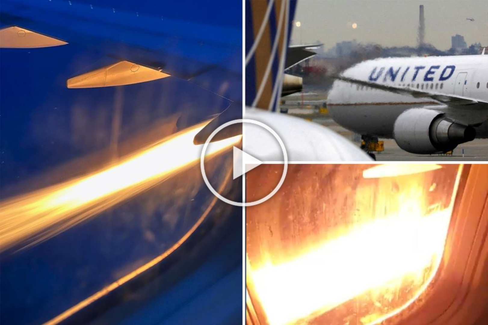 VIDEO: Avión con destino a Florida aterriza de emergencia tras incendio en motor