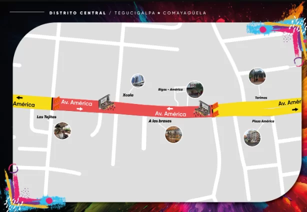 Anuncian cierre de calle por unas 30 horas debido a festival del color