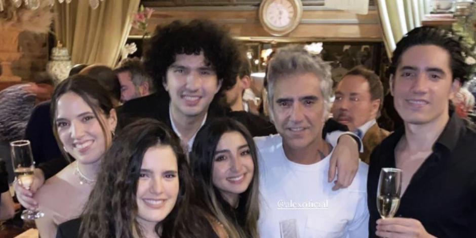 Alejandro Fernández cumple 53 años y sus hijos así le expresaron todo su amor