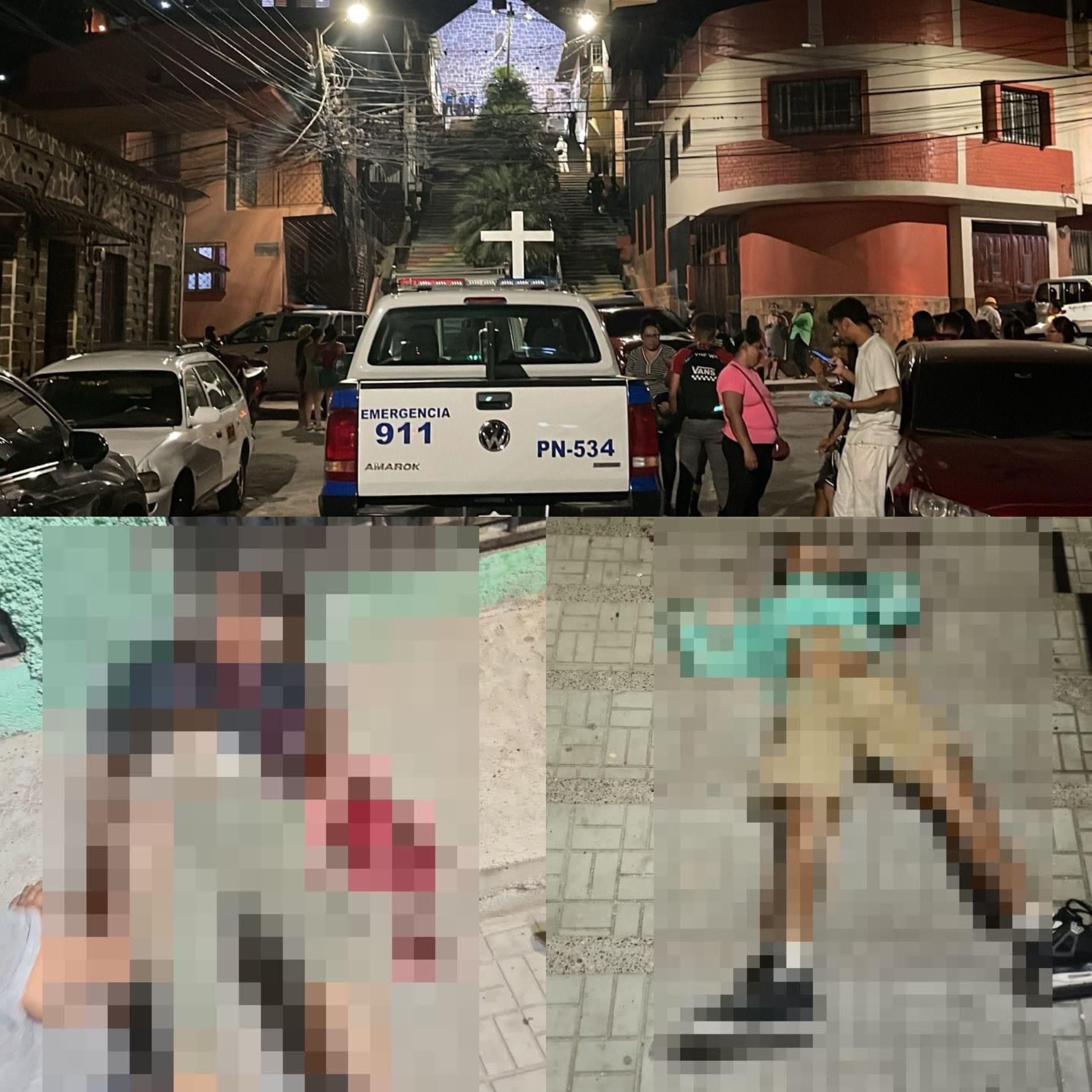 Matan a dos hombres en gradas del barrio Buenos Aires de la capital