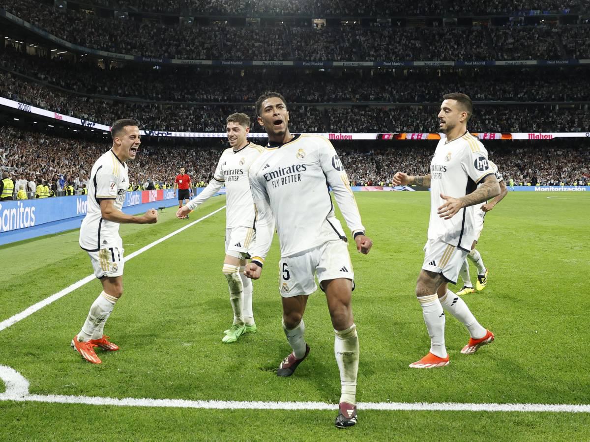 Real Madrid liquida a Barcelona en el clásico español y se acerca a un nuevo título