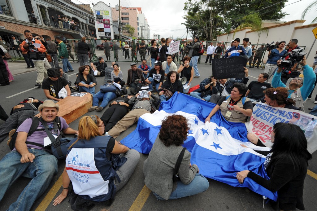 Al menos 123 periodistas hondureños estuvieron en riesgo o se desplazaron por la violencia