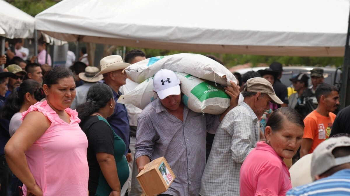 SAG entrega Bono Tecnológico Productivo en Choluteca