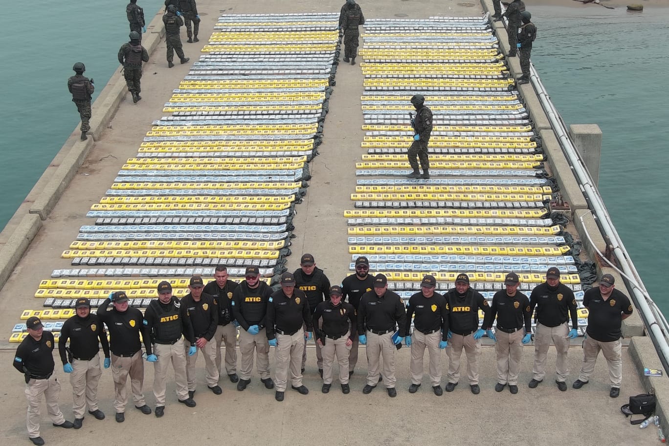 A más de 2.7 toneladas de cocaína asciende incautación en acciones conjuntas entre el MP y la Fuerza Naval