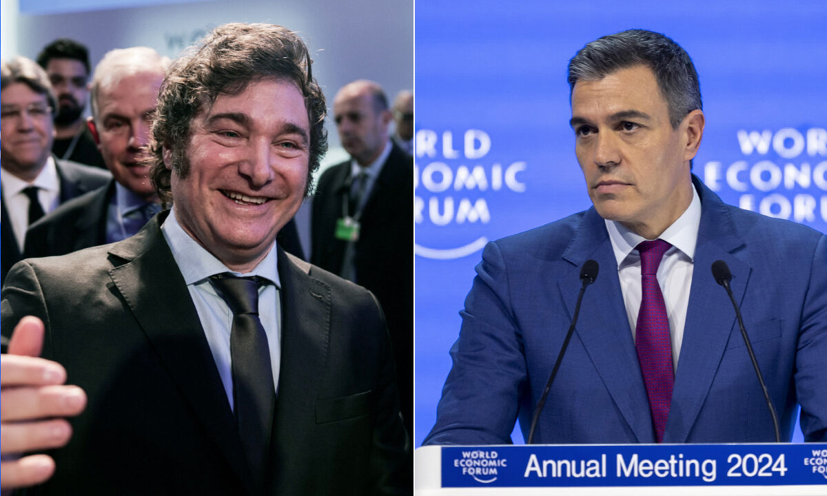 Milei ataca a Pedro Sánchez en rechazo a declaraciones sobre él de un ministro español