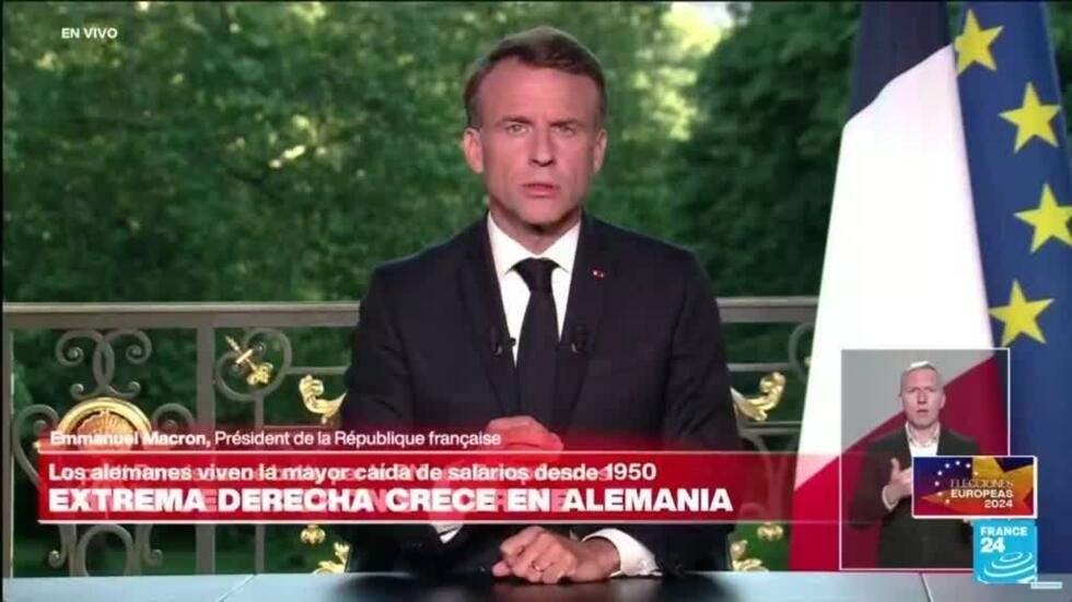 Macron anuncia la disolución de la Asamblea Nacional