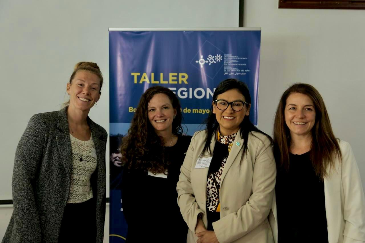 Sua Martínez participó en el Taller Internacional de IBCR Sobre Inclusión y Protección de la niñez en Bogotá, Colombia.