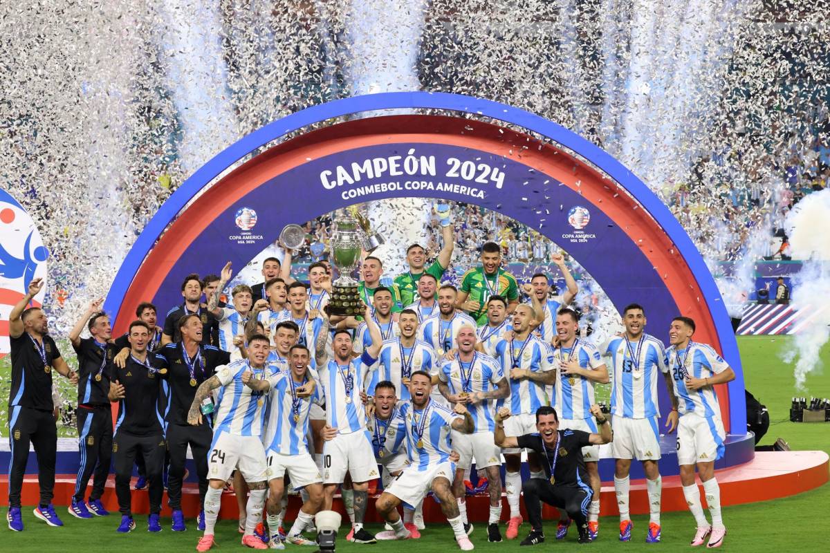 Argentina lidera nuevamente el Ranking FIFA tras revalidar la Copa América