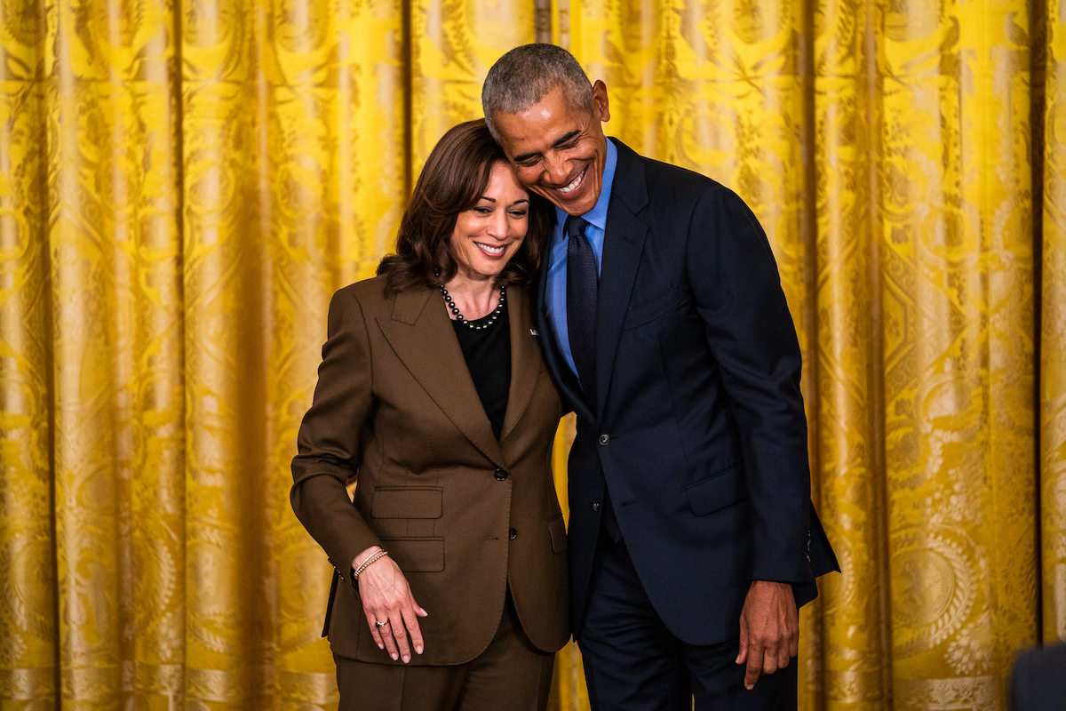 Barack y Michelle Obama apoyan a Kamala Harris en busca de la presidencia de los EEUU