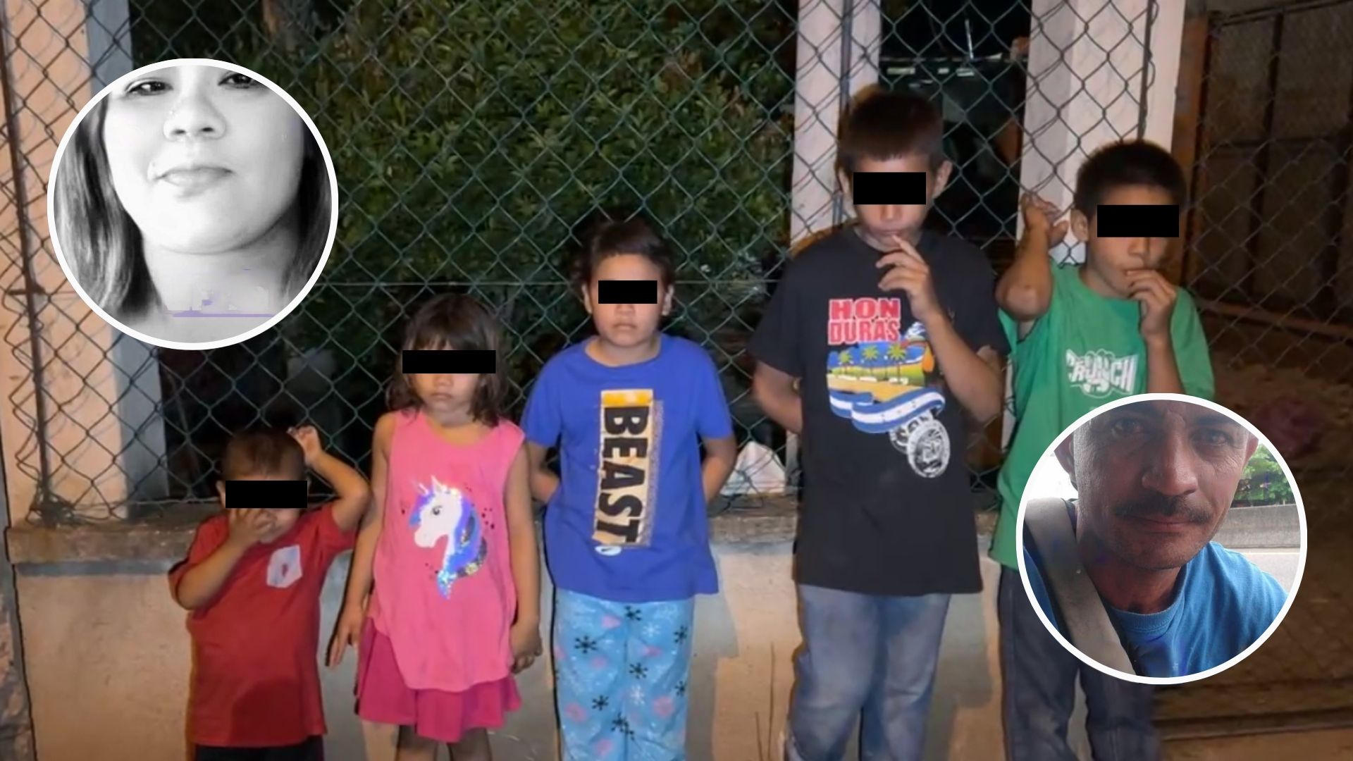 Cinco hijos de pareja fallecida en accidente vial en Santa Cruz de Yojoa piden ayuda económica