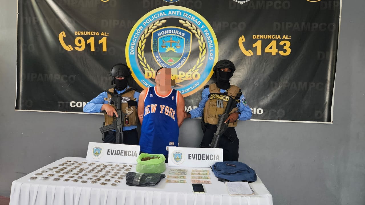 DIPAMPCO captura a “El Saylin” por diversos delitos en Yoro