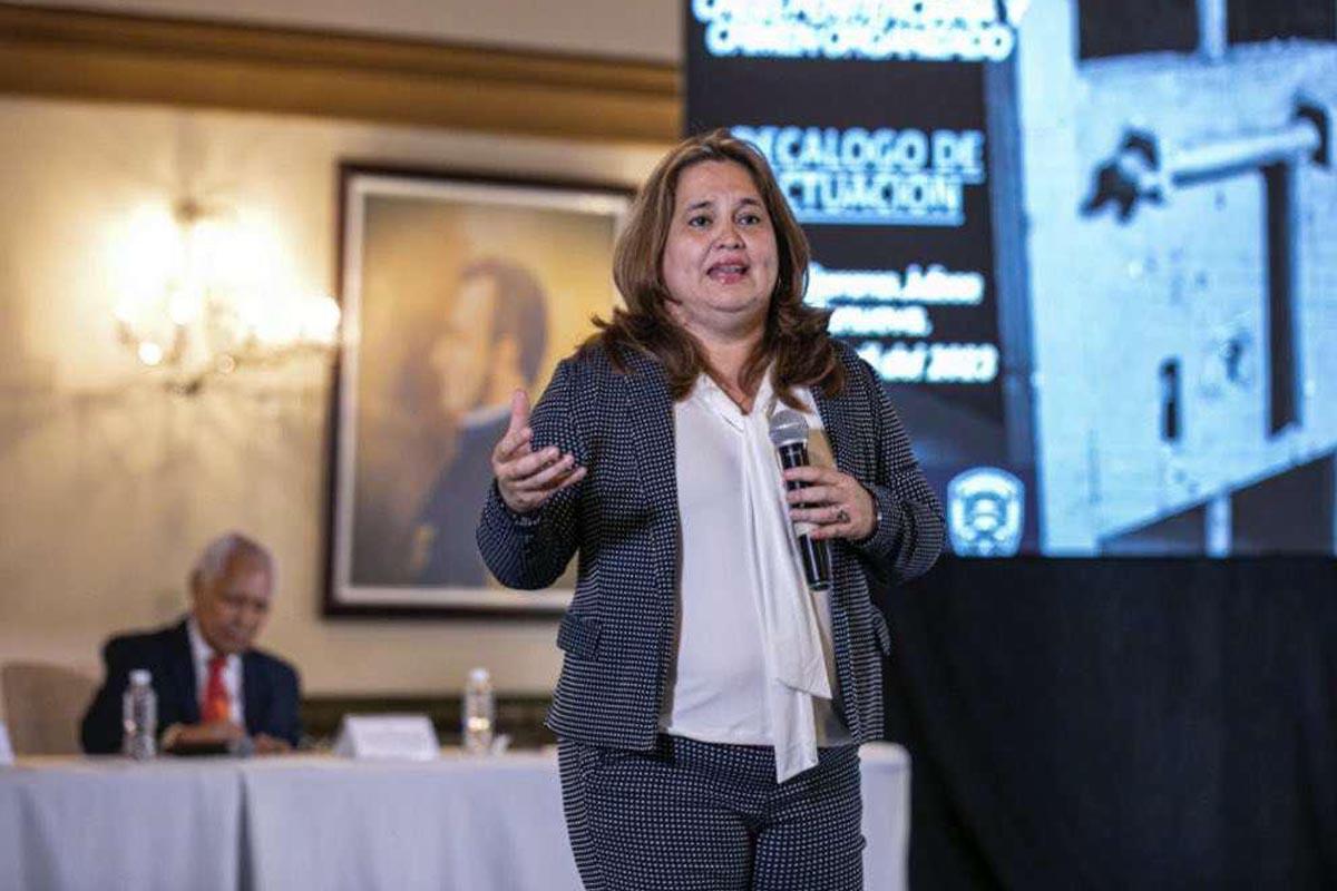 Julissa Villanueva: “Los altos mandos de la Policía Nacional está involucrada en actos de corrupción