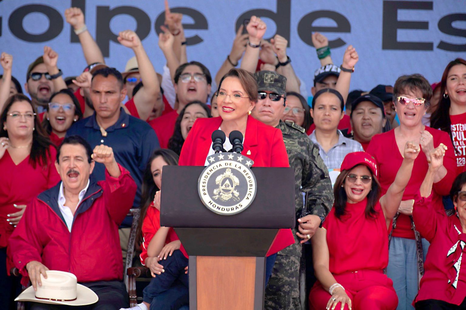 Xiomara Castro: ” Golpes de Estado nunca más, Libre volverá a vencer en las urnas”