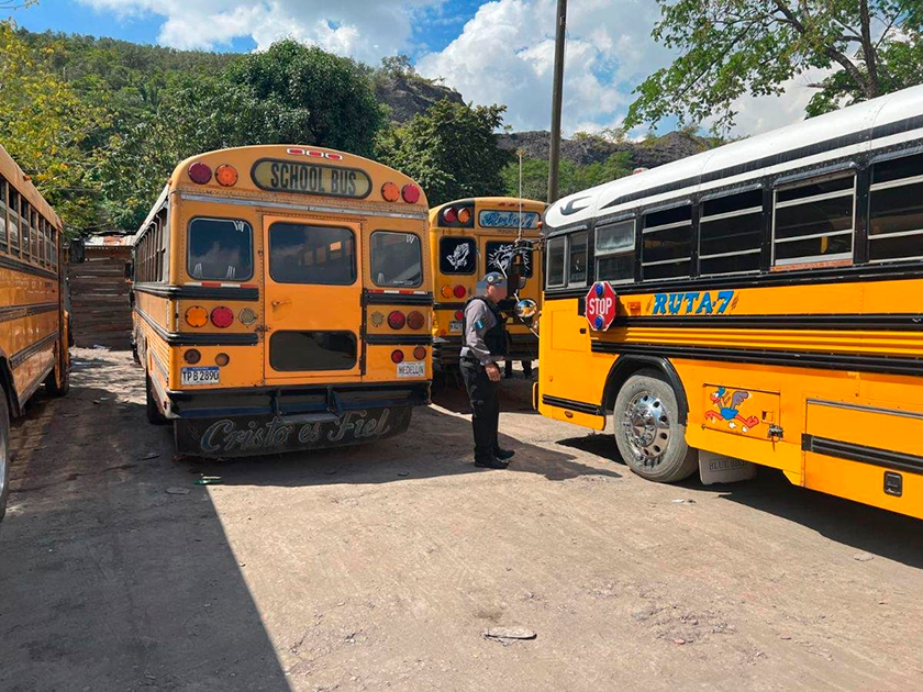 Paralizan la ruta 7 paralizada en San Pedro Sula por extorsión