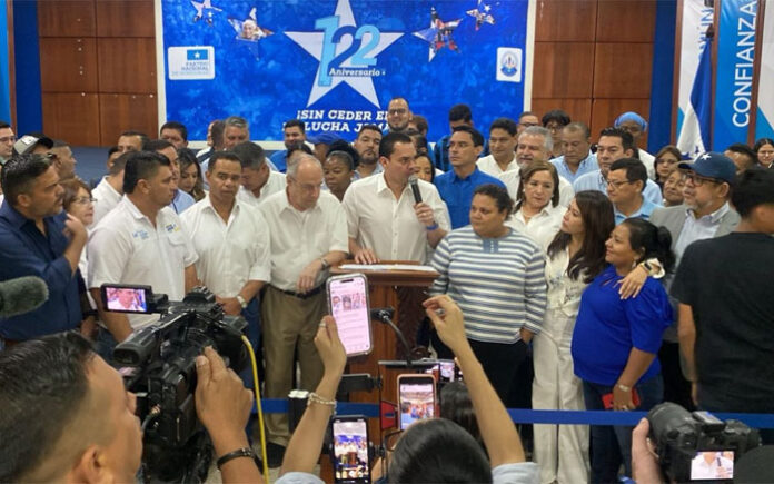 Partido Nacional denuncia inicio del Plan de Venezuela en Honduras para quedarse a la fuerza en el poder