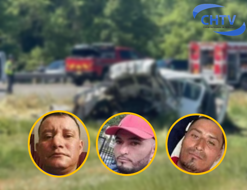 Tres hondureños mueren en accidente en EEUU; su familia pide apoyo para repatriarlos