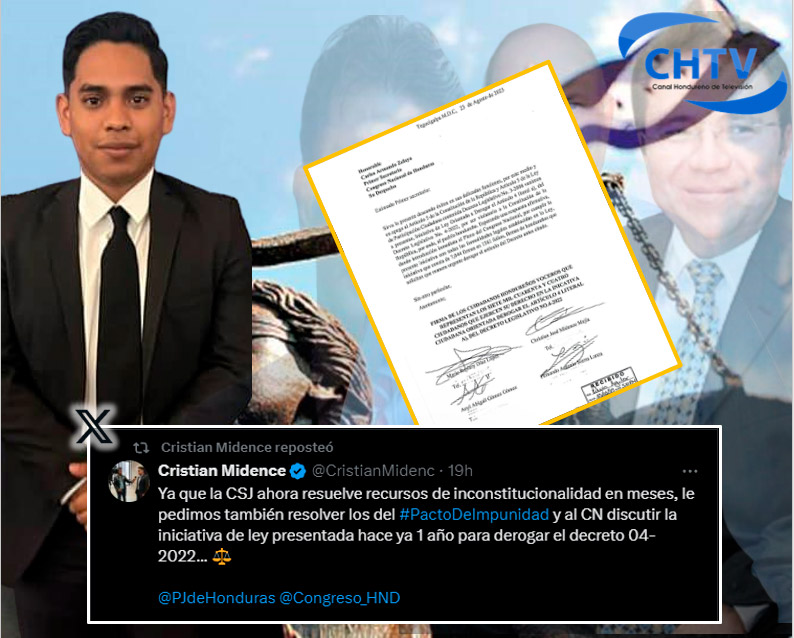 Juventud nacionalista exige se declare inconstitucional el Pacto de Impunidad
