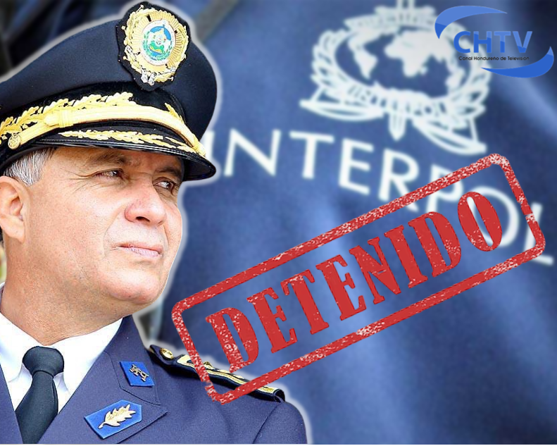 Capturan al exdirector de la Policía de Honduras, Ricardo Ramírez del Cid en Esapaña por supuesto delito de lavado de activos