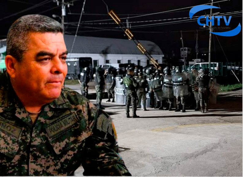 Coronel Ramiro Muñoz afirma que “Intento de fuga fue patrocinado por narcos presos, para que ya no siga en su cargo”