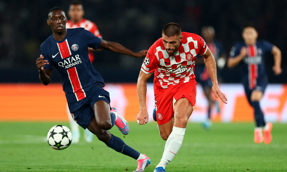 Girona cae en su debut en Champions League 1-0 ante el PSG