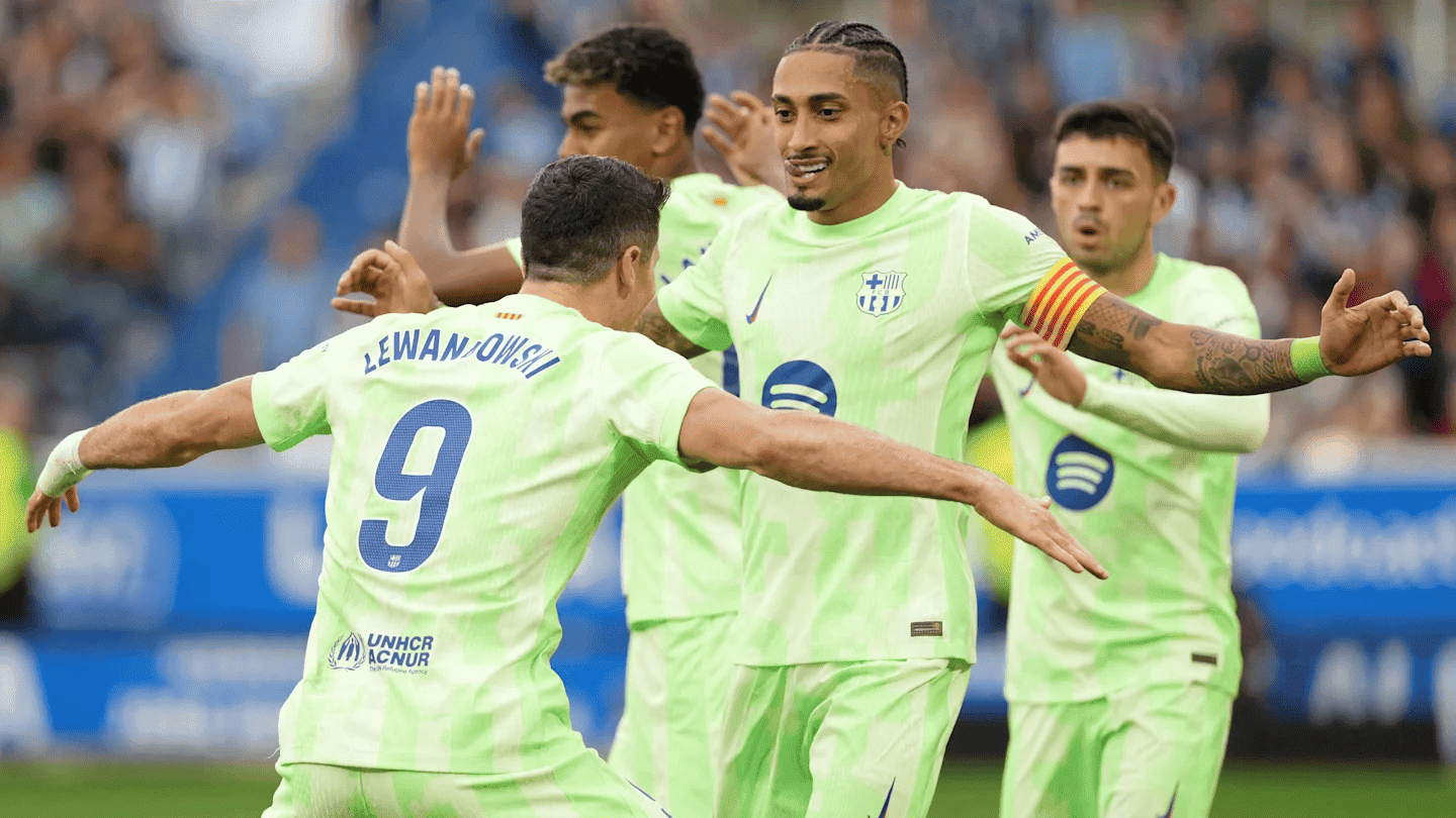 Barcelona se aferra a la cima de La Liga española con un grandioso Hat trick ante Osasuna