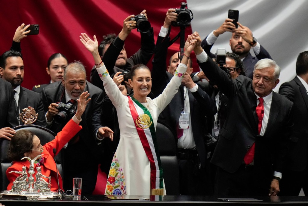 ¡Es Oficial! Claudia Sheinbaum asume como la primera mujer presidenta de México