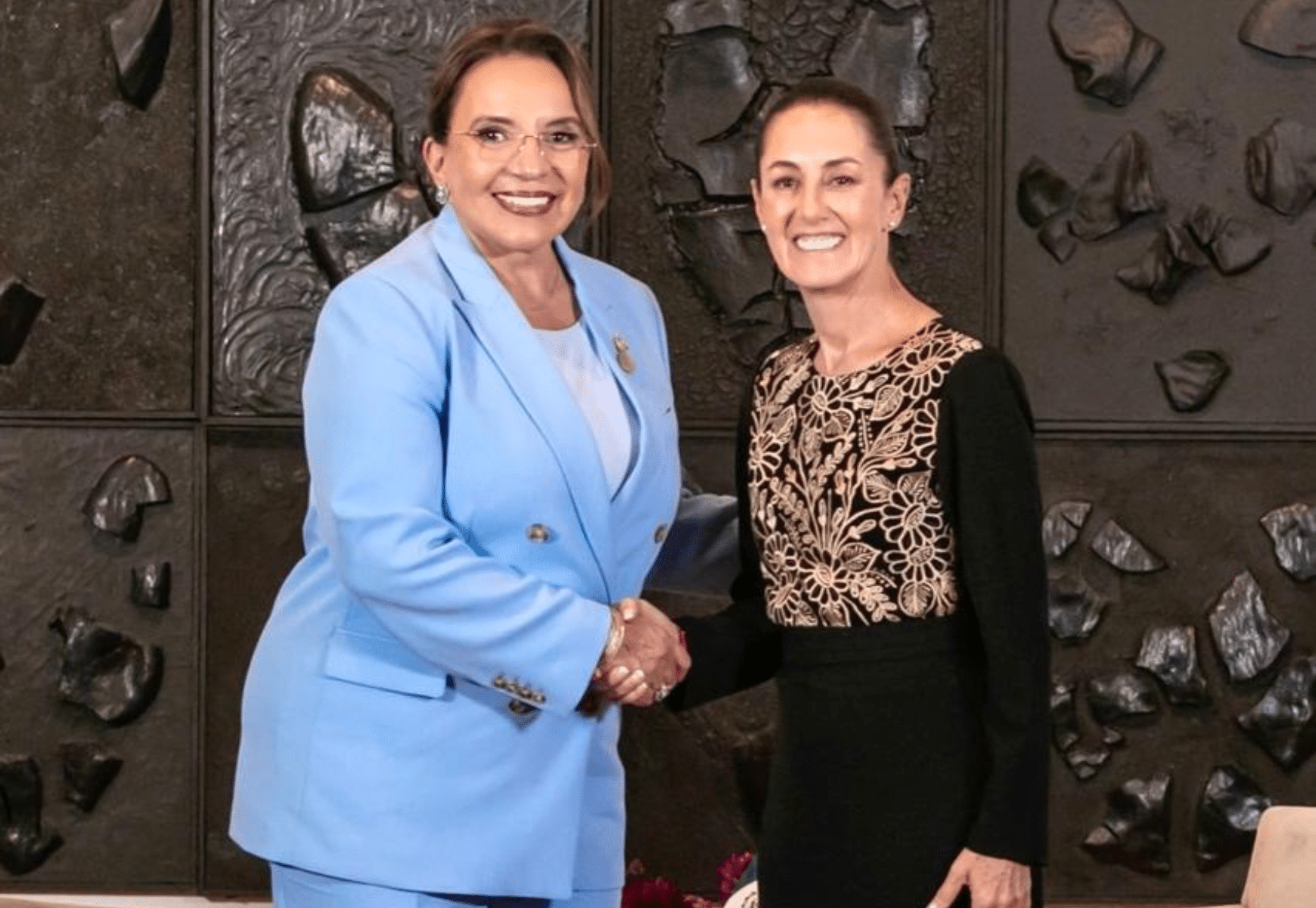 Presidenta Xiomara Castro invita a presidenta de México, Claudia Sheinbaum, para que visite Honduras