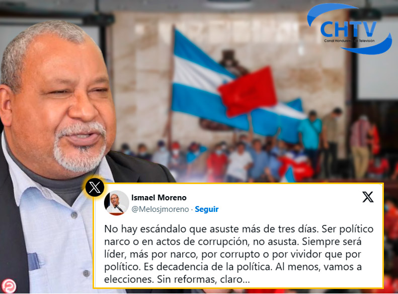 Padre Melo lamenta la decadencia de la política hondureña: “Siempre será líder, más por narco, por corrupto o por vividor que por político”