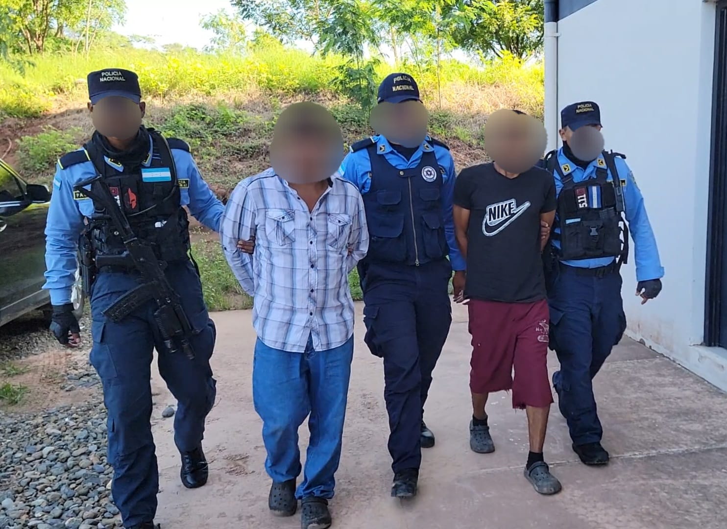 Policía Nacional detiene a dos supuestos responsables de homicidio en Comayagua
