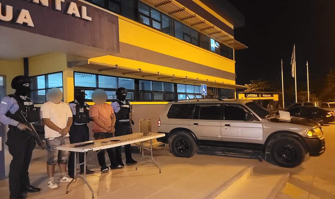 Policías capturan a alias “el mecánico y el pollero” de la banda los escorpiones en Comayagua