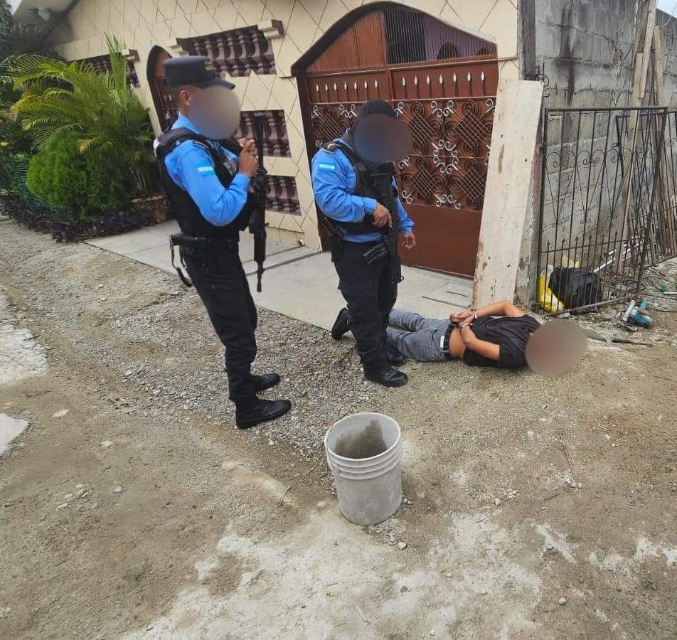 Policía Nacional captura al presunto homicida de una fémina en la colonia Montefresco, de San Pedro Sula