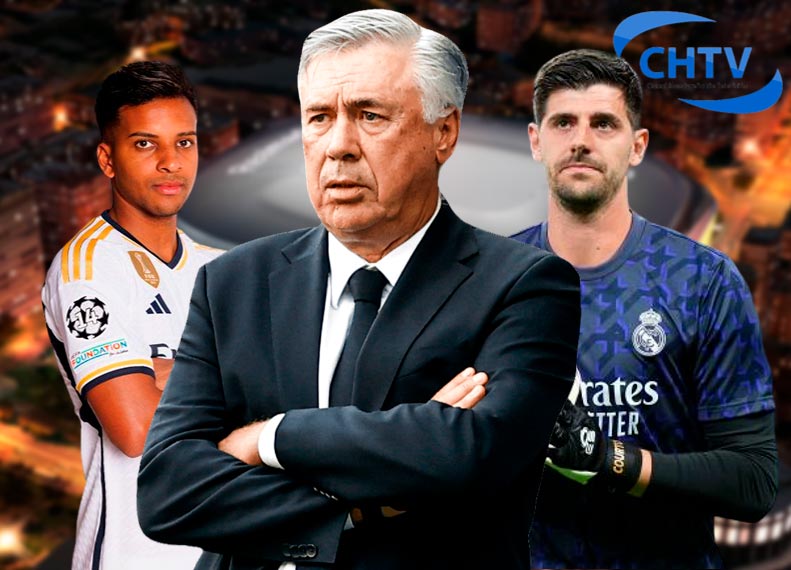 ¡Malas noticias para el Real Madrid! Courtois y Rodrygo se lesionan y se pierden el clásico