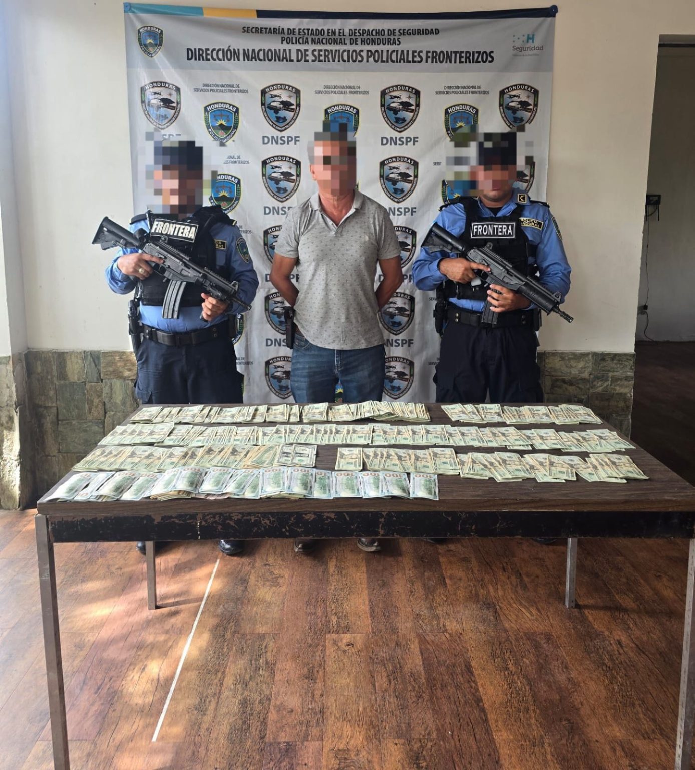 Ciudadano es arrestado en posesión de 32 mil dólares en Ocotepeque