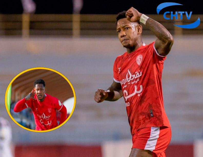 Romell Quioto golea en Arabia Saudita y deja contundente mensaje a Reinaldo Rueda tras no convocarlo a la Selección Nacional