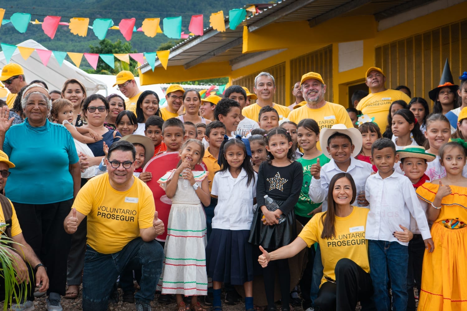 Fundación Prosegur inaugura la primera escuela  Piecitos Colorados en Centroamérica