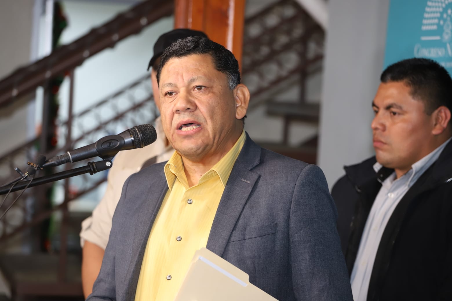 René Adán Tomé asesor del CN : “Los edificios e instalaciones del Congreso Nacional son inviolables”