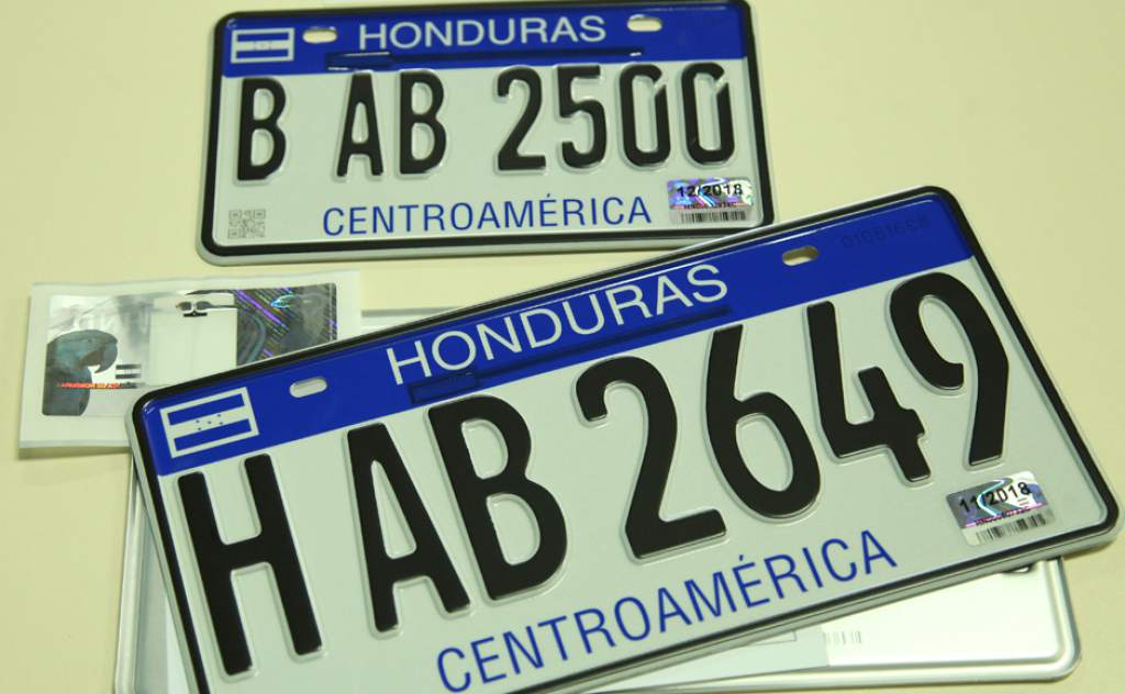 El Instituto de la Propiedad anuncia apertura de licitación internacional para la adquisición de placas vehiculares