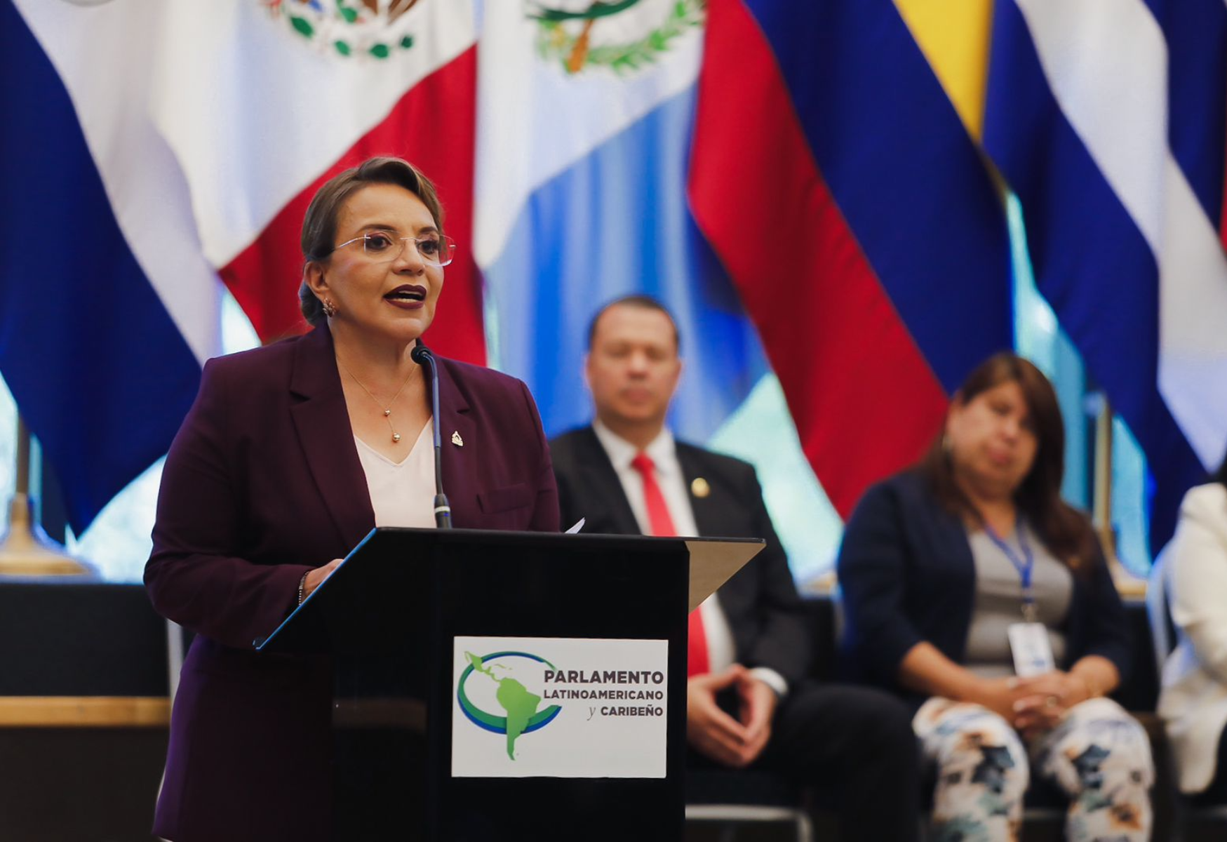 Presidenta Xiomara Castro destaca en Parlatino “lucha anticorrupción e histórica inversión pública