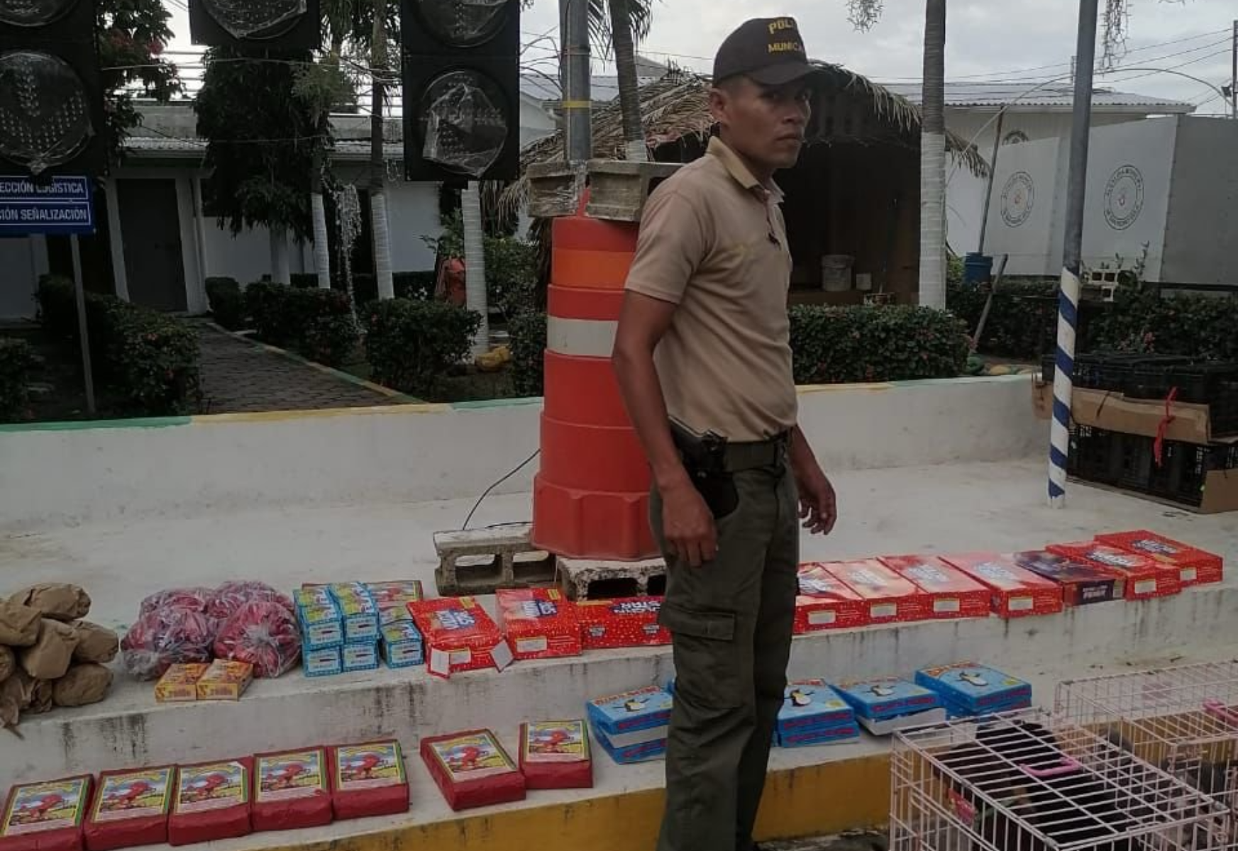 Policía Municipal decomisa pólvora valorada en L.60 mil en el Distrito Central