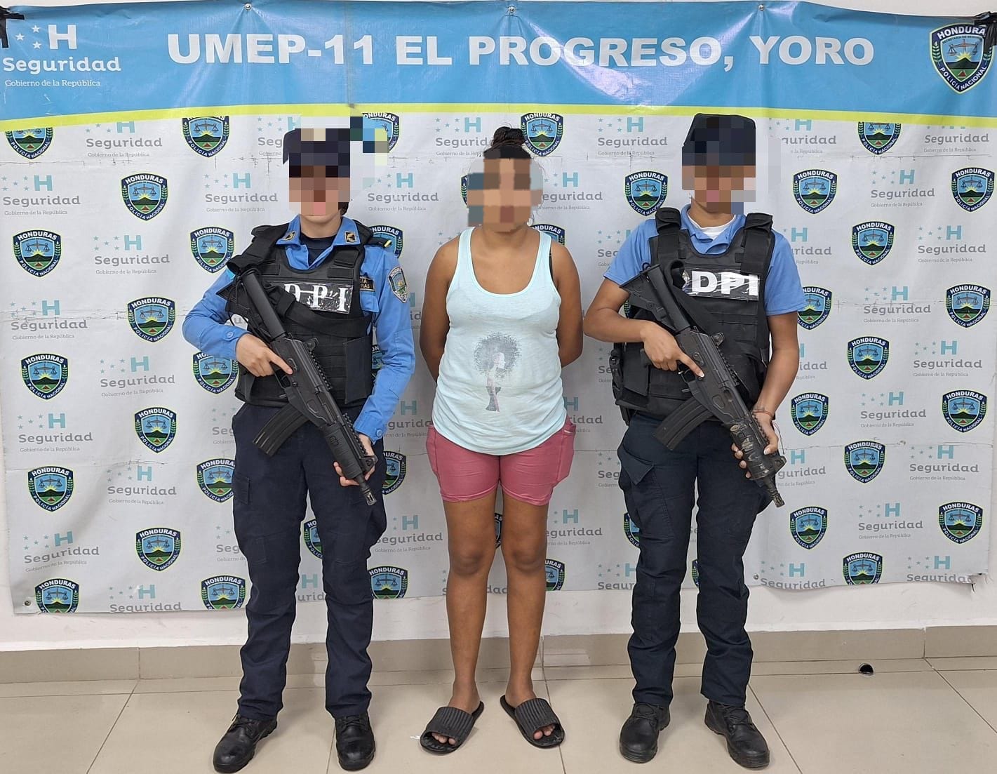 Madre es arrestada por causar lesiones graves a su propia hija de cinco años en El Progreso, Yoro