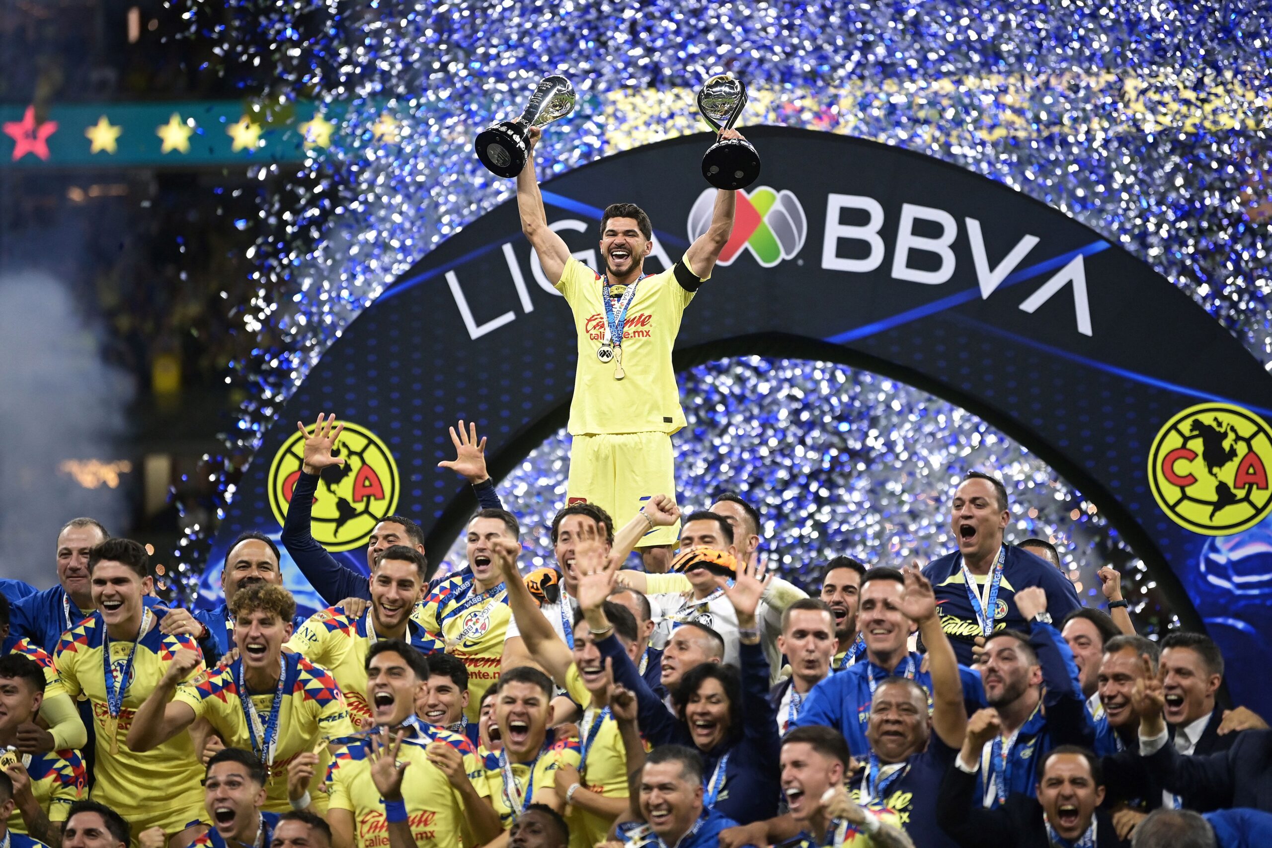 ¡Las águilas siguen volando! América se consagra campeón del torneo Apertura 2024 tras dominar al Monterrey 3-2 en marcador global