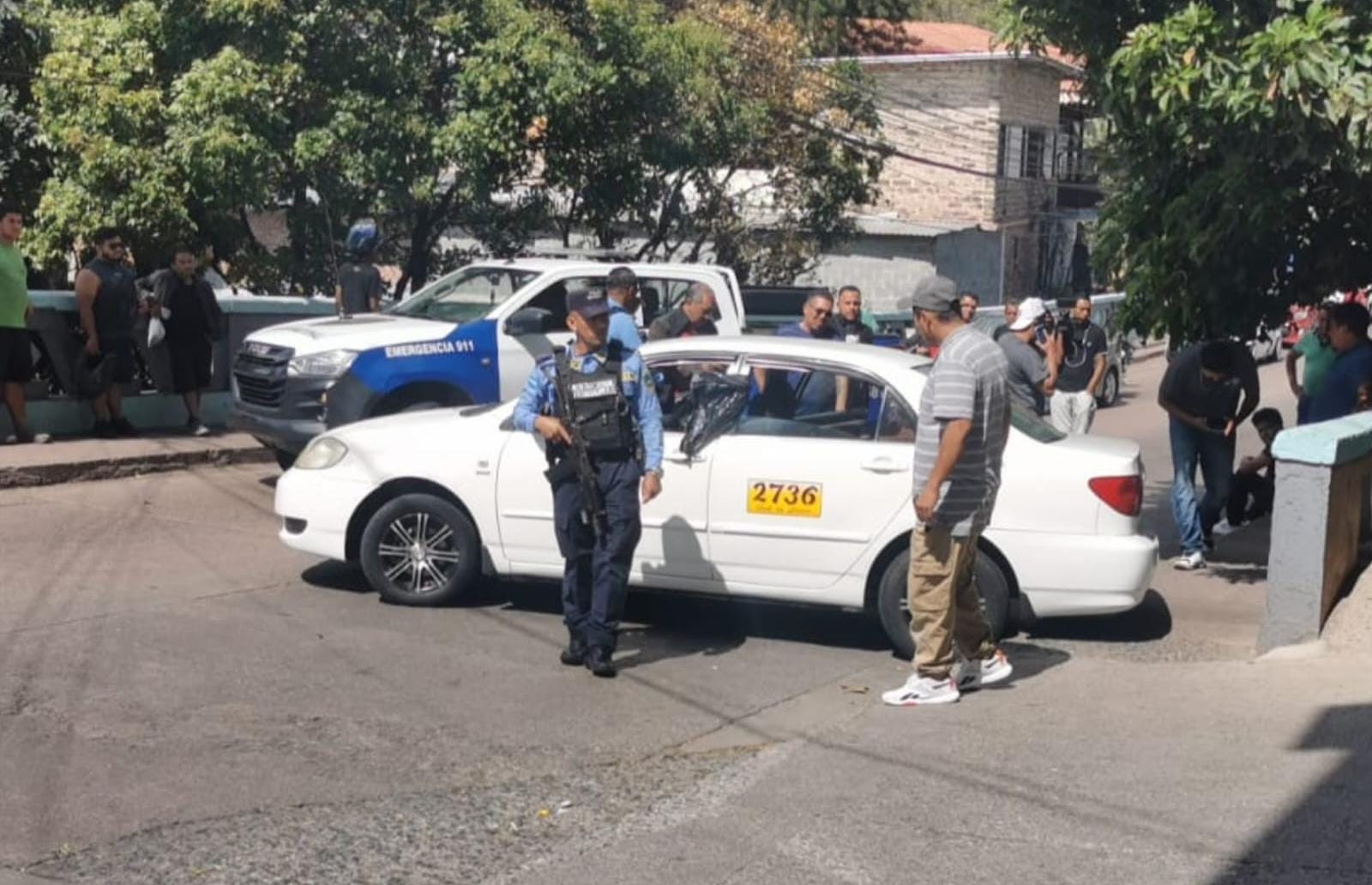 ¡Lamentable! Sicarios piden carrera a taxista y luego lo ejecutan en la colonia La Reforma de Tegucigalpa