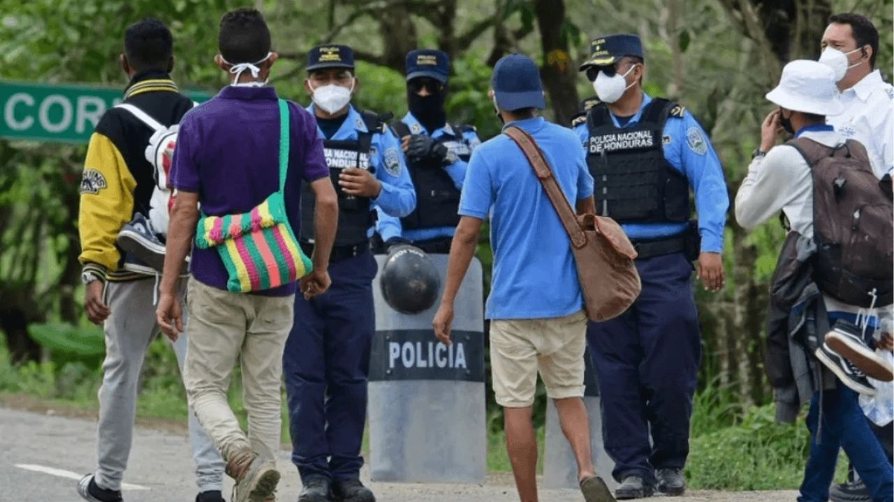 Venezolanos, cubanos, haitianos y chinos, entre los más de 360,000 migrantes irregulares que según el INM ingresaron a Honduras en 2024