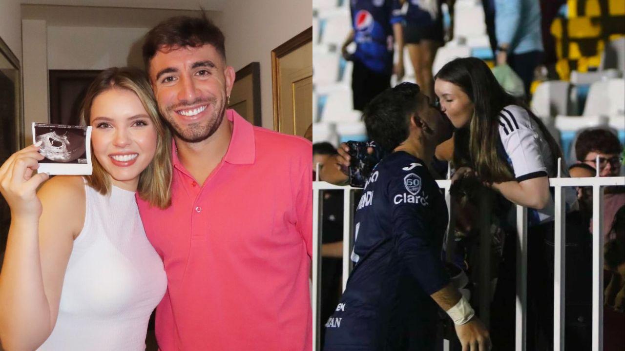 Agustín Auzmendi se despide de Motagua anunciando que será padre junto a Cecilia García